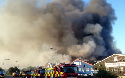 Huge warehouse fire in Braintree highlights the need for fire barriers in storage facilities